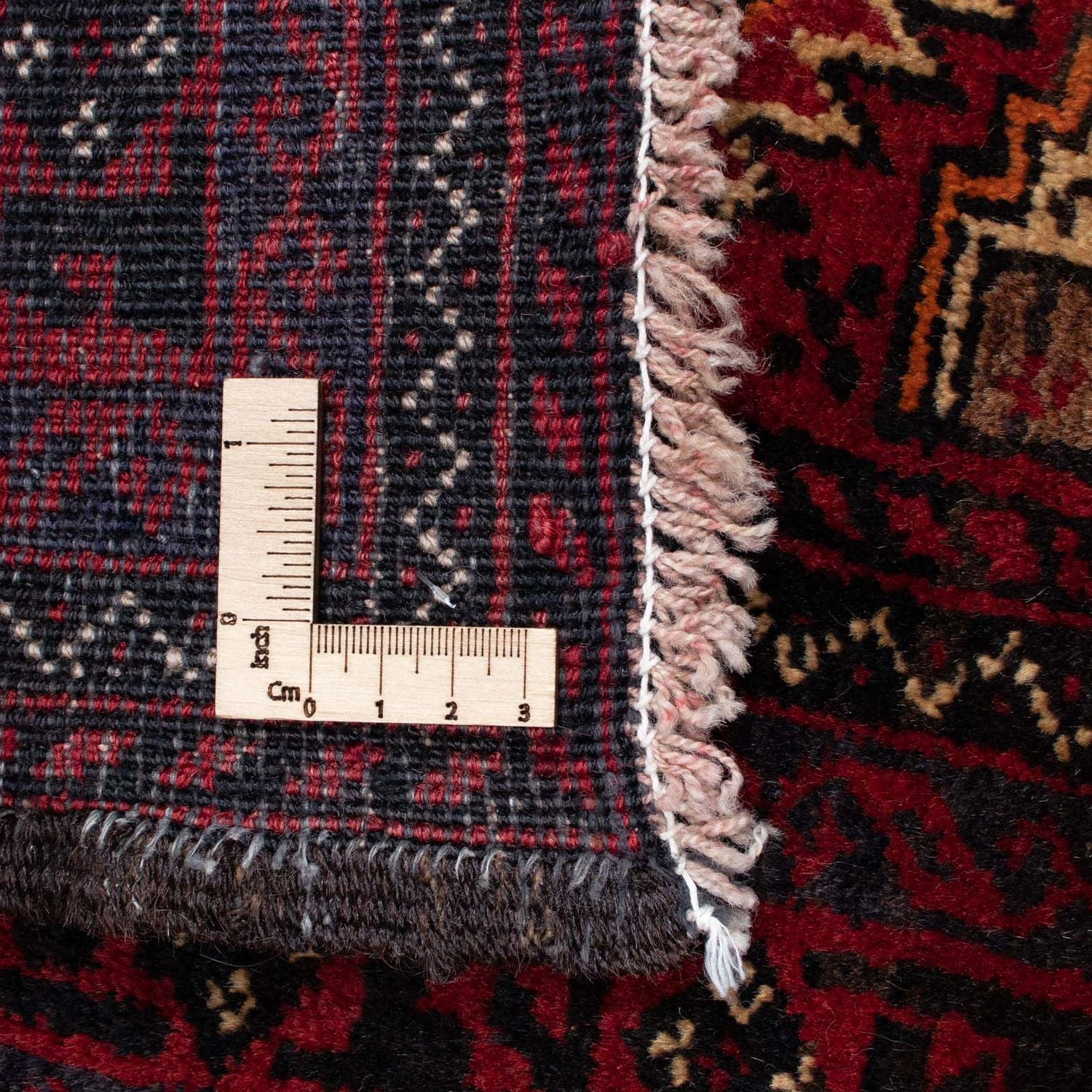 Tappeto corsia Tappeto Belutsch - 164 x 80 cm - rosso scuro