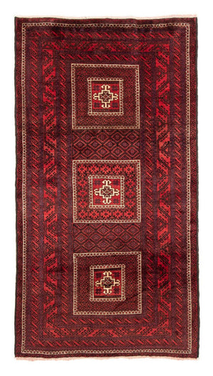 Tappeto corsia Tappeto Belutsch - 202 x 108 cm - rosso