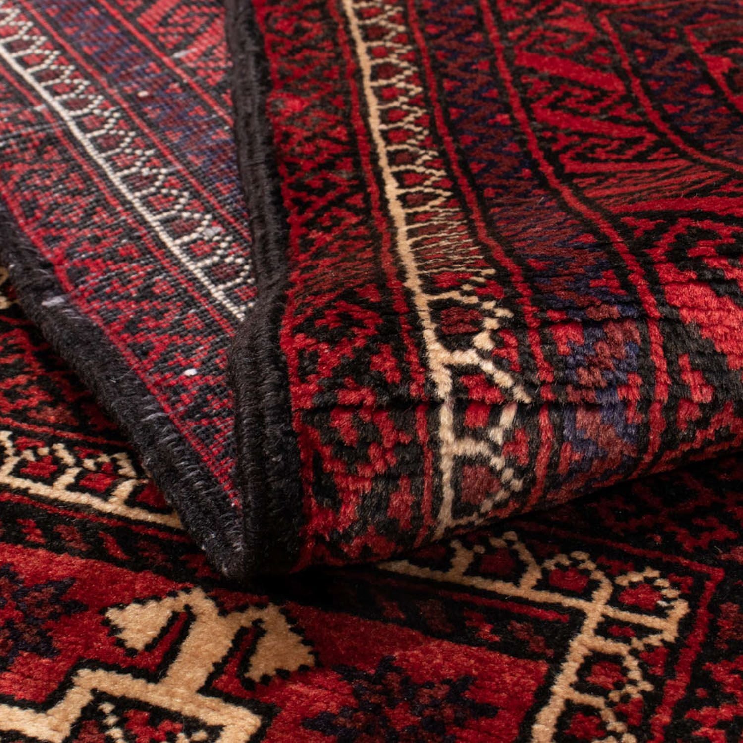 Tappeto corsia Tappeto Belutsch - 202 x 108 cm - rosso