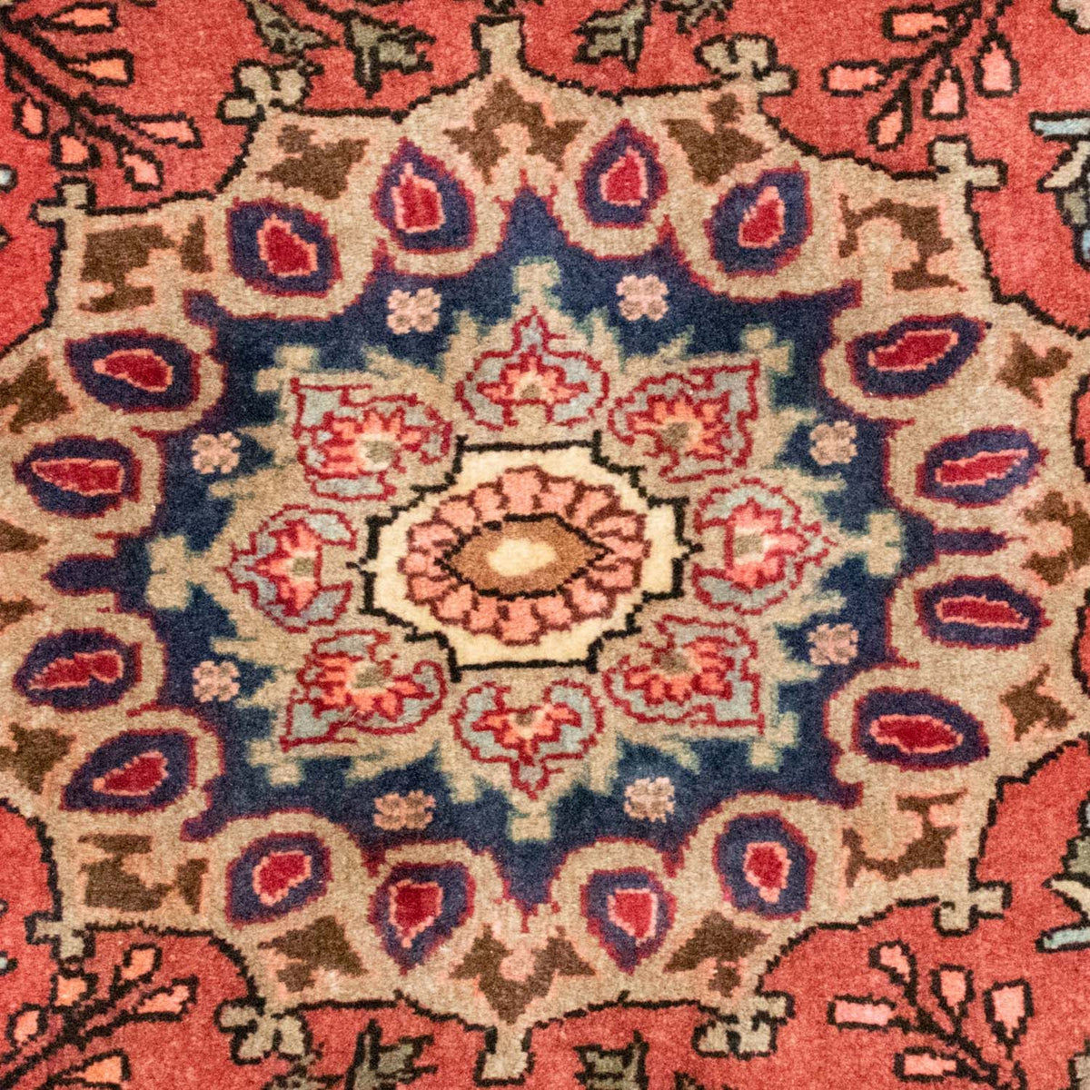 Tappeto Persero - Bidjar - 223 x 132 cm - rosso chiaro