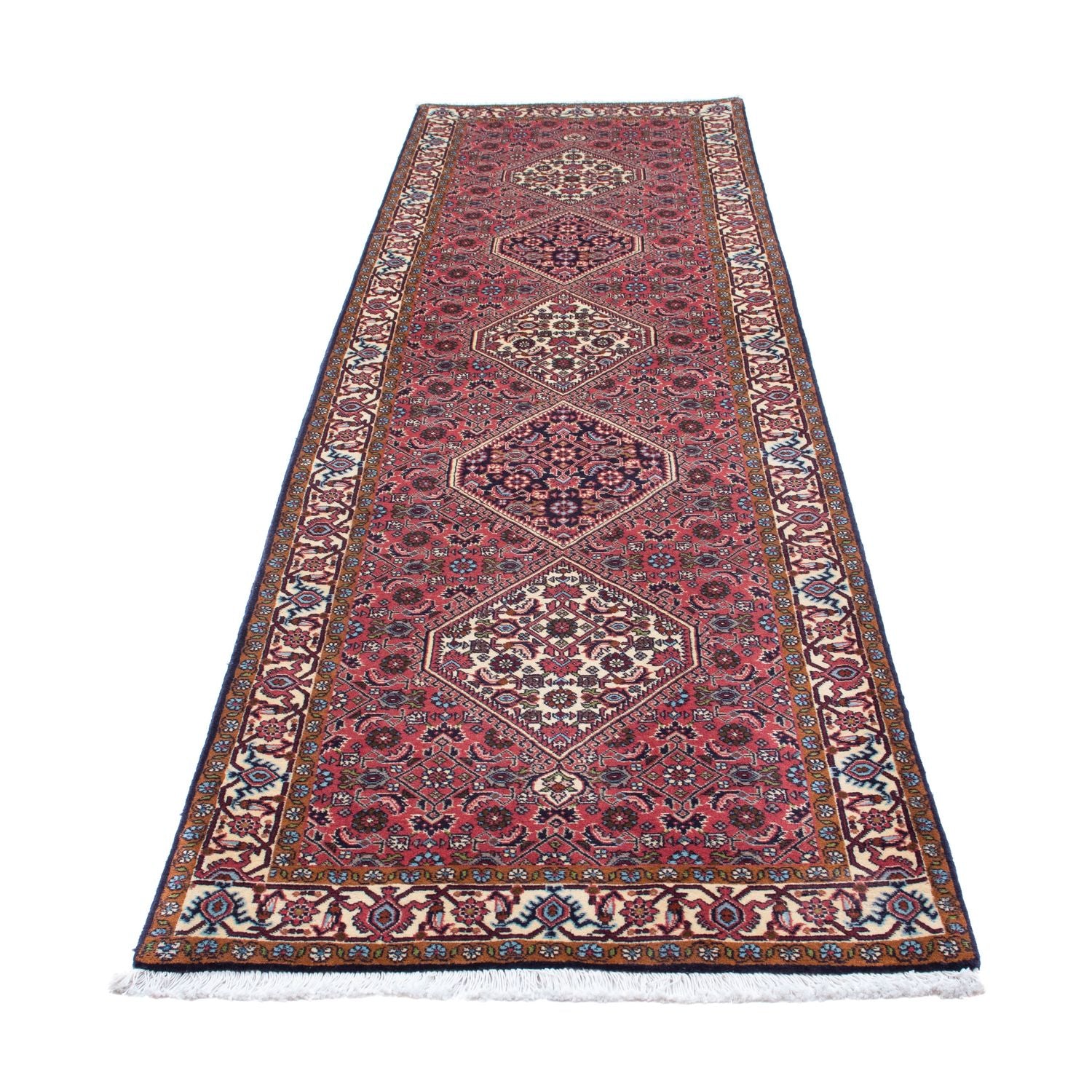 Tappeto corsia Tappeto Persero - Bidjar - 308 x 81 cm - rosso chiaro