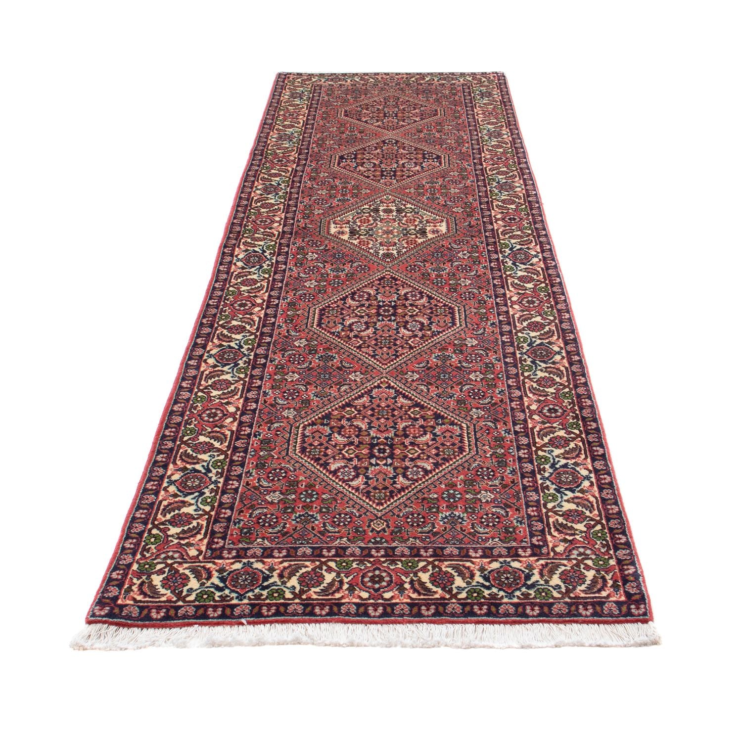 Tappeto corsia Tappeto Persero - Bidjar - 290 x 82 cm - rosso chiaro