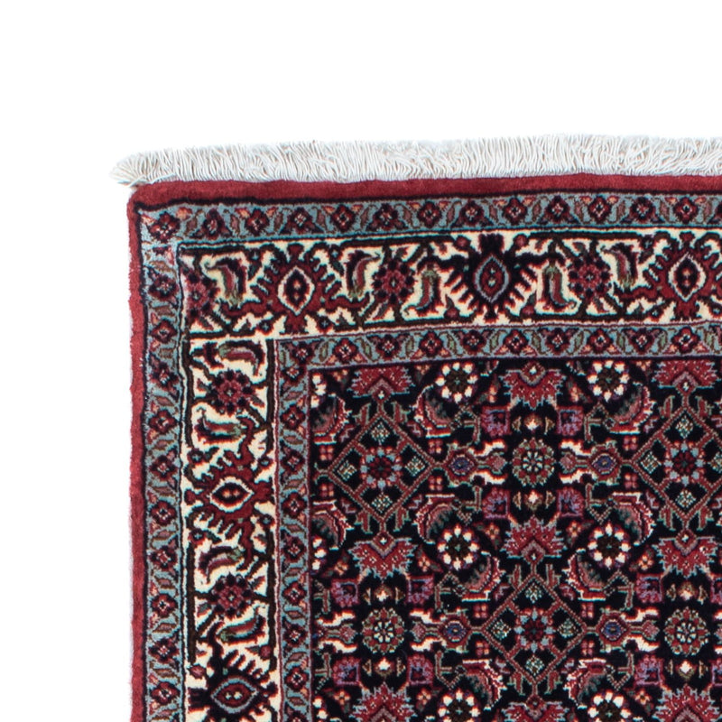 Tappeto corsia Tappeto Persero - Bidjar - 200 x 74 cm - blu scuro
