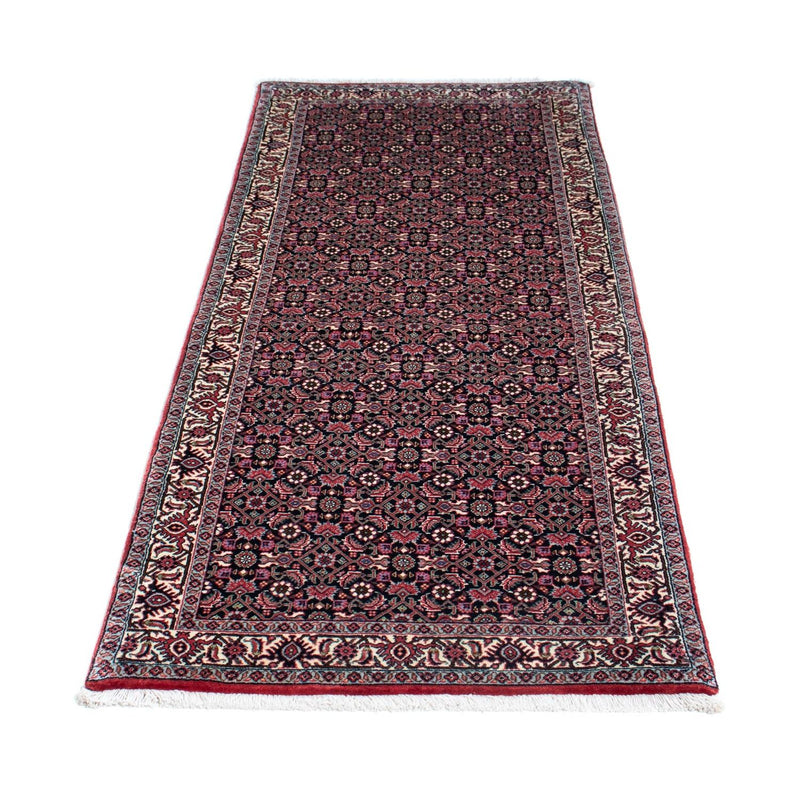 Tappeto corsia Tappeto Persero - Bidjar - 200 x 74 cm - blu scuro
