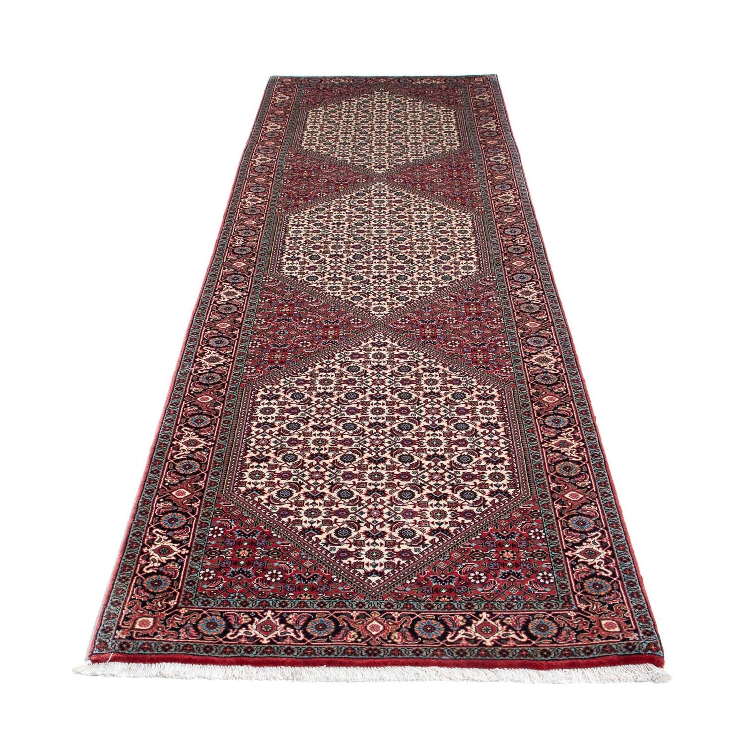 Tappeto corsia Tappeto Persero - Bidjar - 305 x 84 cm - beige