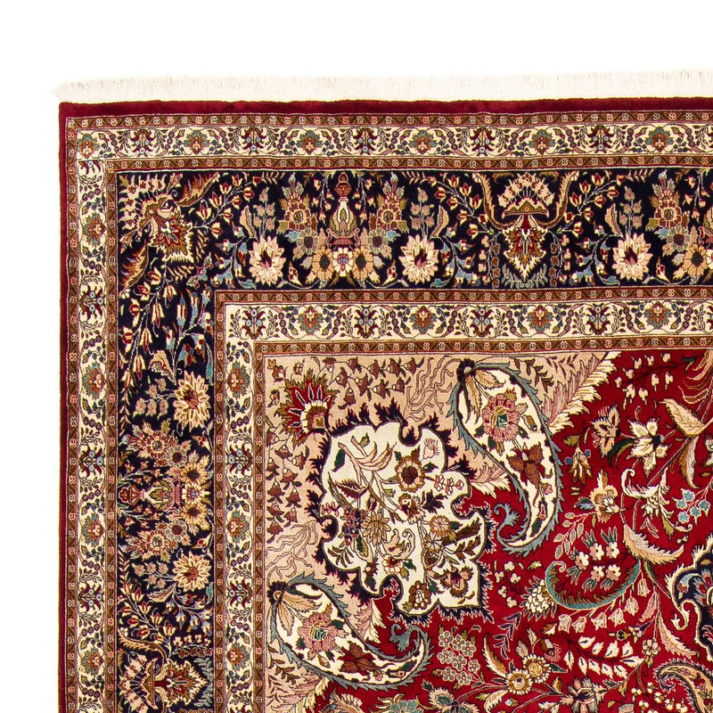 Tappeto Persero - Tabriz - Reale - 400 x 297 cm - rosso scuro
