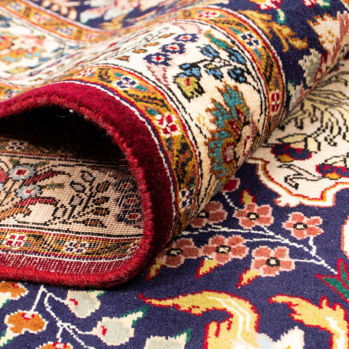 Tappeto Persero - Tabriz - Reale - 400 x 297 cm - rosso scuro