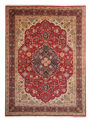 Tappeto Persero - Tabriz - Reale - 337 x 243 cm - rosso
