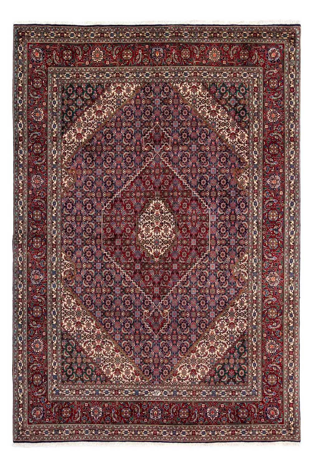 Tappeto Persero - Tabriz - Reale - 298 x 202 cm - rosso scuro