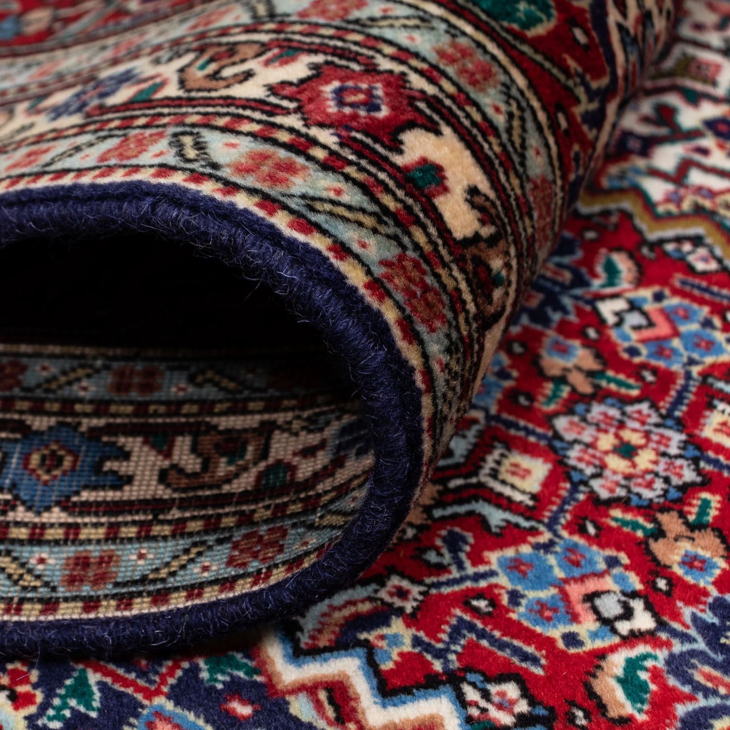 Tappeto Persero - Tabriz - Reale - 298 x 202 cm - rosso scuro