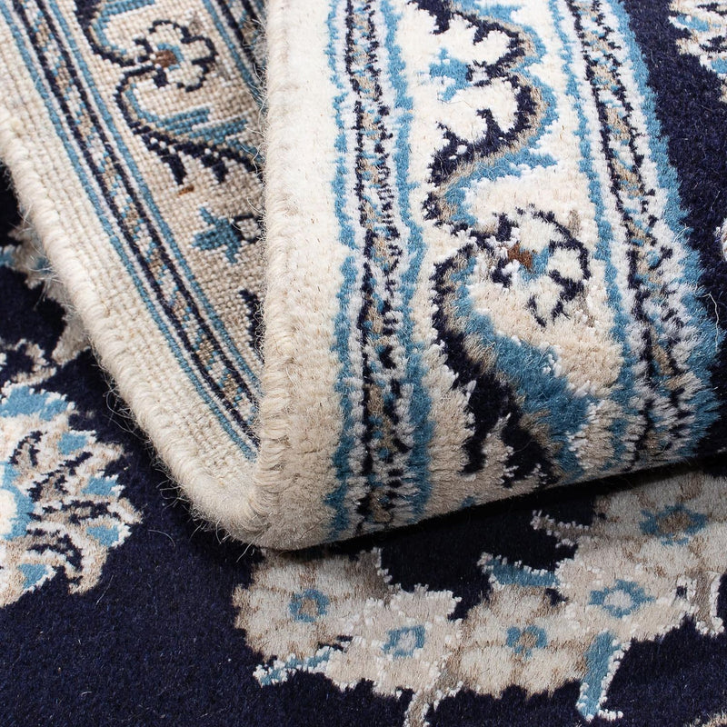 Tappeto Persero - Nain - 150 x 86 cm - blu scuro