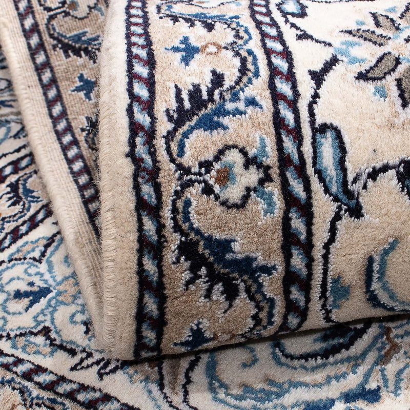 Tappeto Persero - Nain quadrato  - 198 x 196 cm - blu scuro