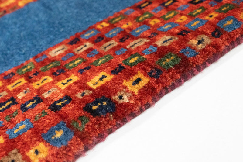 Tappeto Gabbeh - Loribaft Persero - 157 x 104 cm - rosso