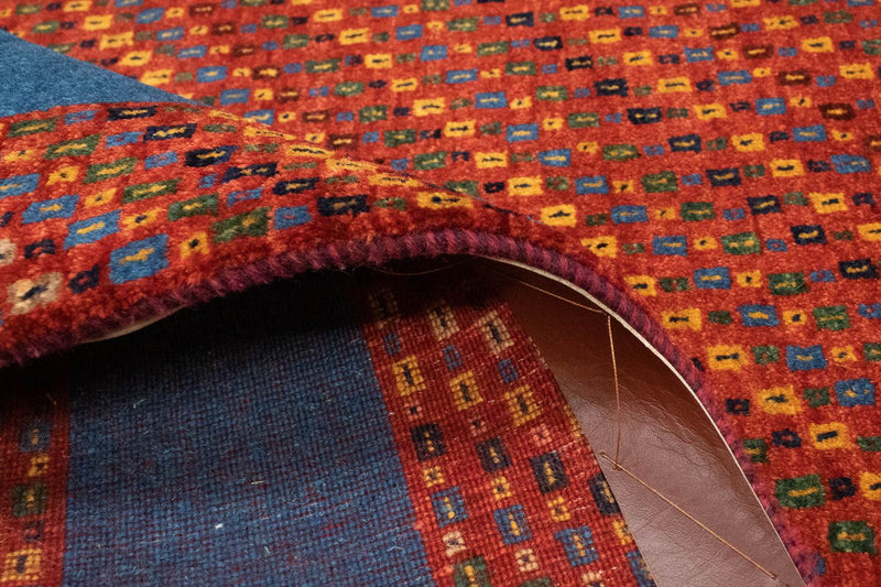 Tappeto Gabbeh - Loribaft Persero - 157 x 104 cm - rosso