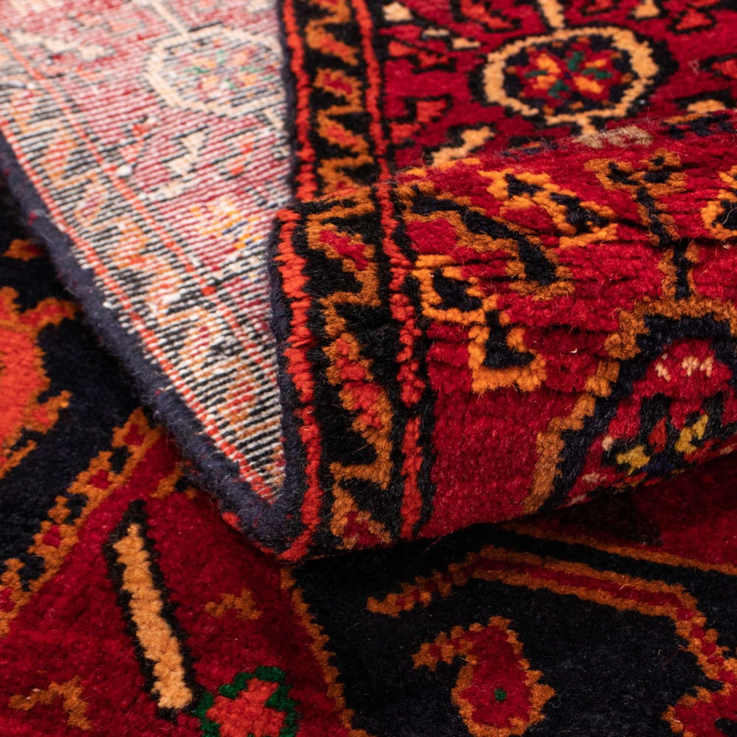 Tappeto Belutsch - 203 x 130 cm - rosso