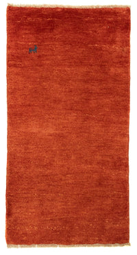 Tappeto Gabbeh - Persero - 136 x 71 cm - rosso