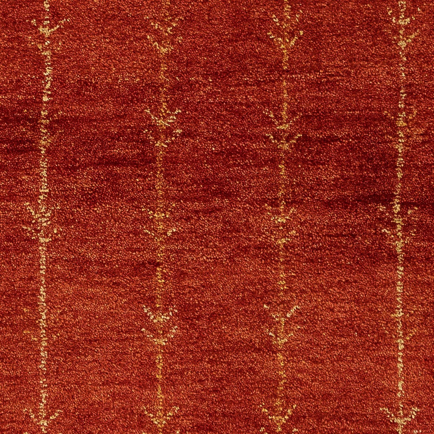 Tappeto Gabbeh - Persero - 133 x 84 cm - rosso scuro