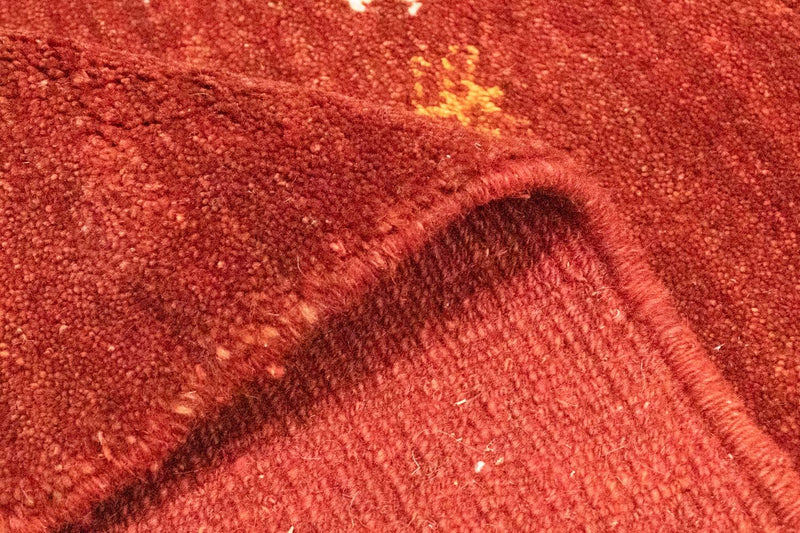 Tappeto Gabbeh - Persero - 128 x 82 cm - rosso