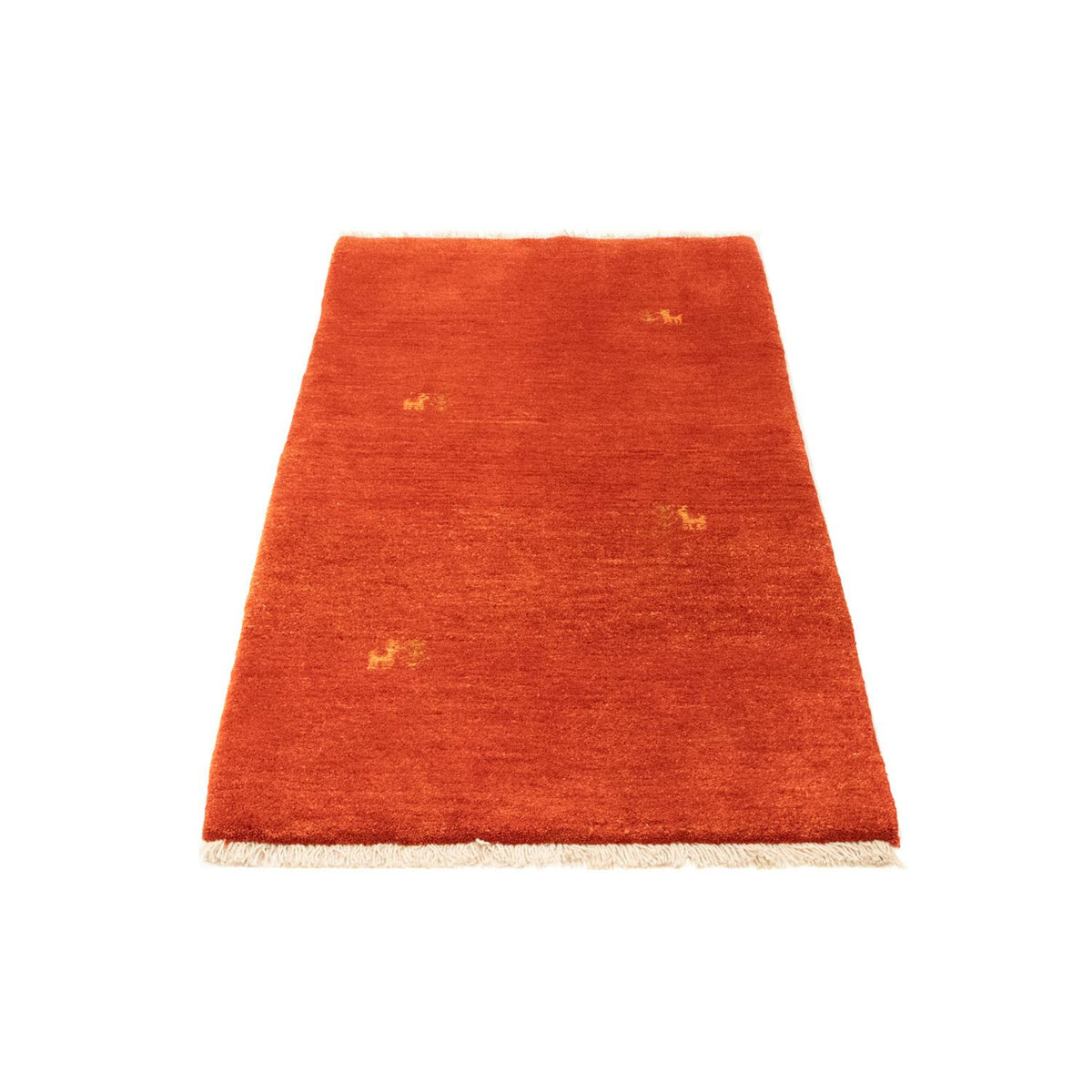 Tappeto Gabbeh - Persero - 139 x 73 cm - rosso