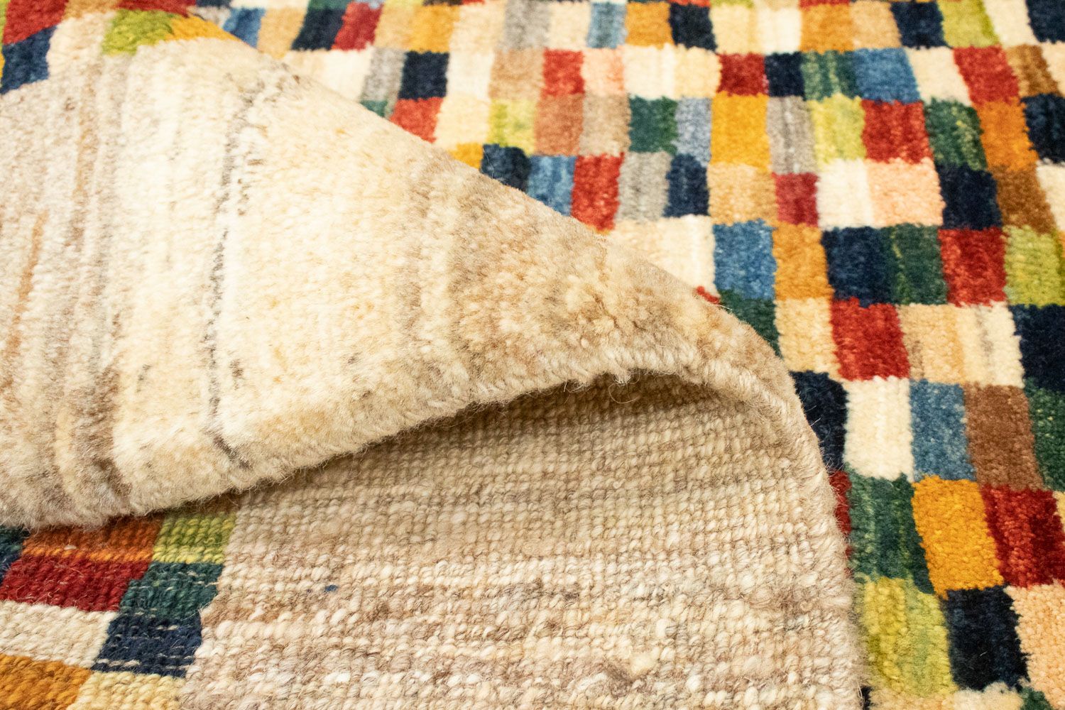 Tappeto Gabbeh - Persero - 154 x 103 cm - multicolore