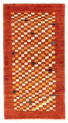 Tappeto Gabbeh - Persero - 140 x 72 cm - ruggine