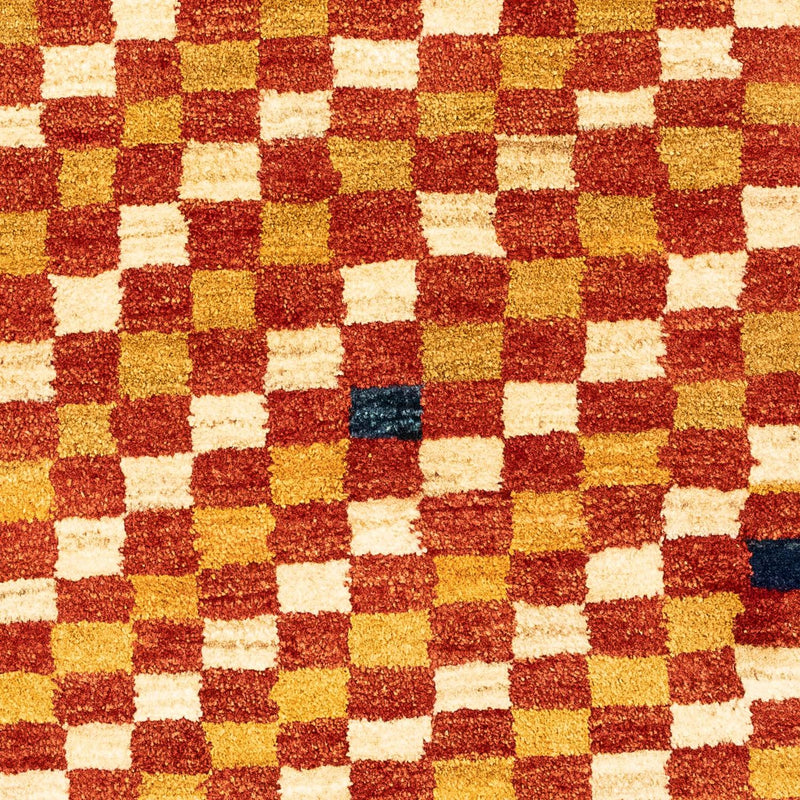 Tappeto Gabbeh - Persero - 140 x 72 cm - ruggine