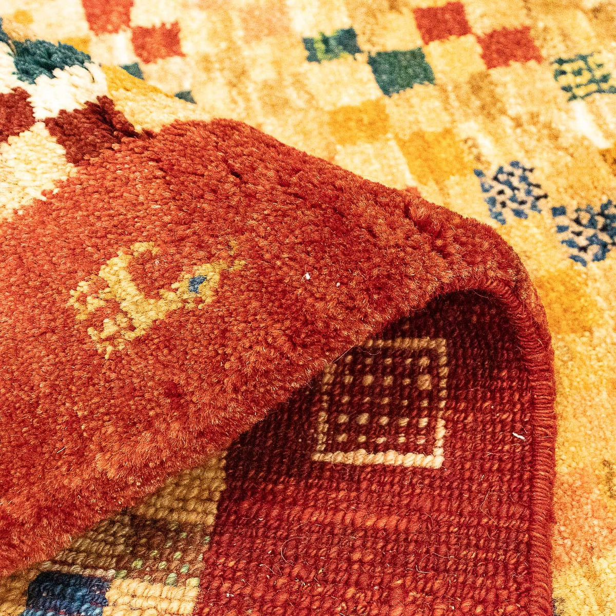 Tappeto Gabbeh - Persero - 139 x 78 cm - beige