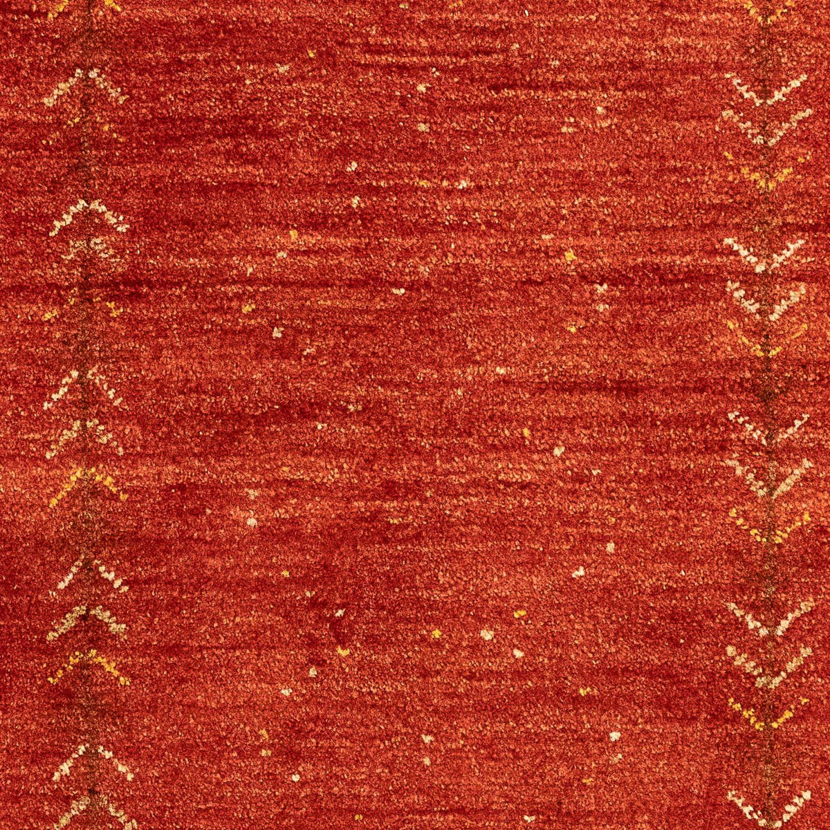 Tappeto Gabbeh - Persero - 137 x 75 cm - rosso scuro
