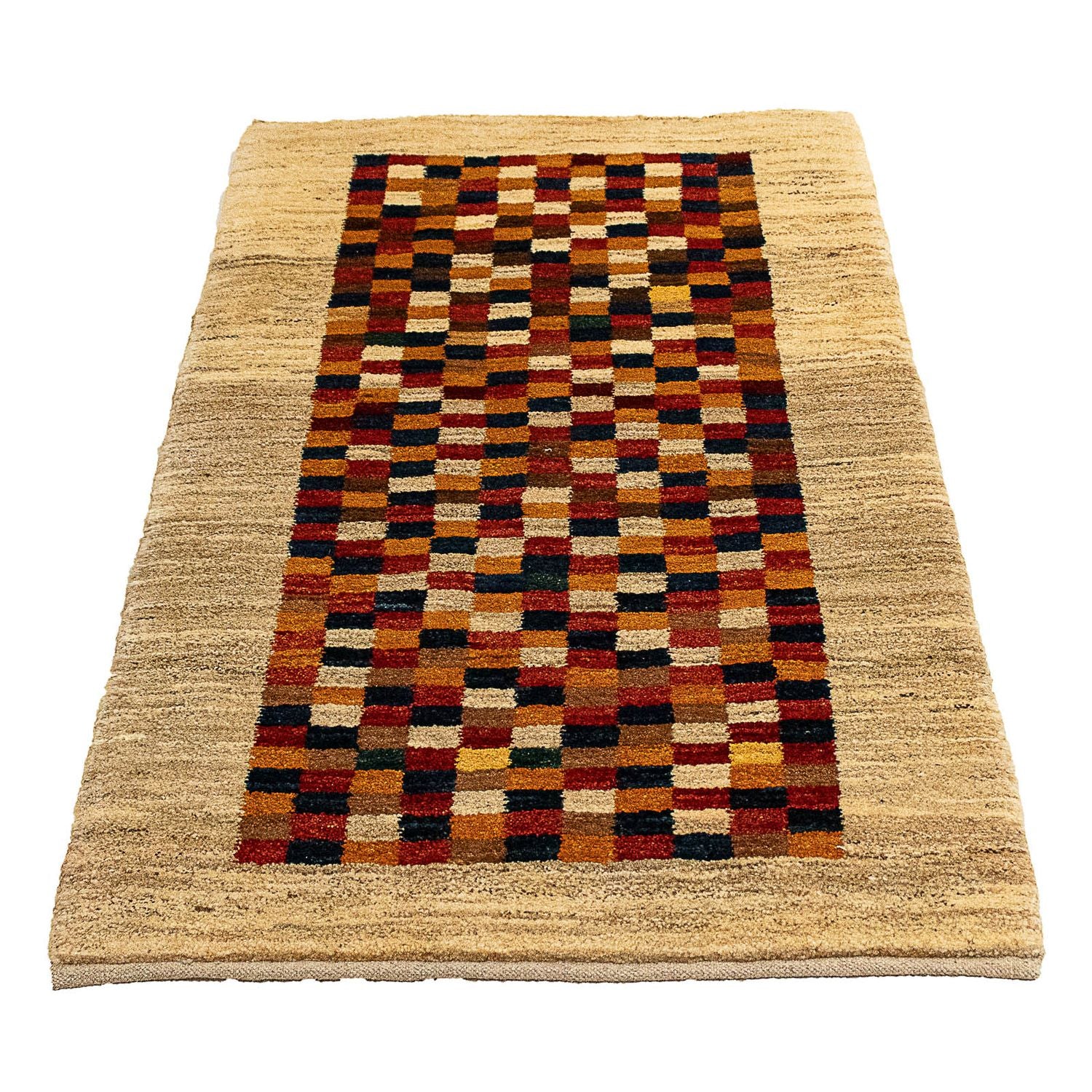 Tappeto Gabbeh - Persero - 138 x 72 cm - beige