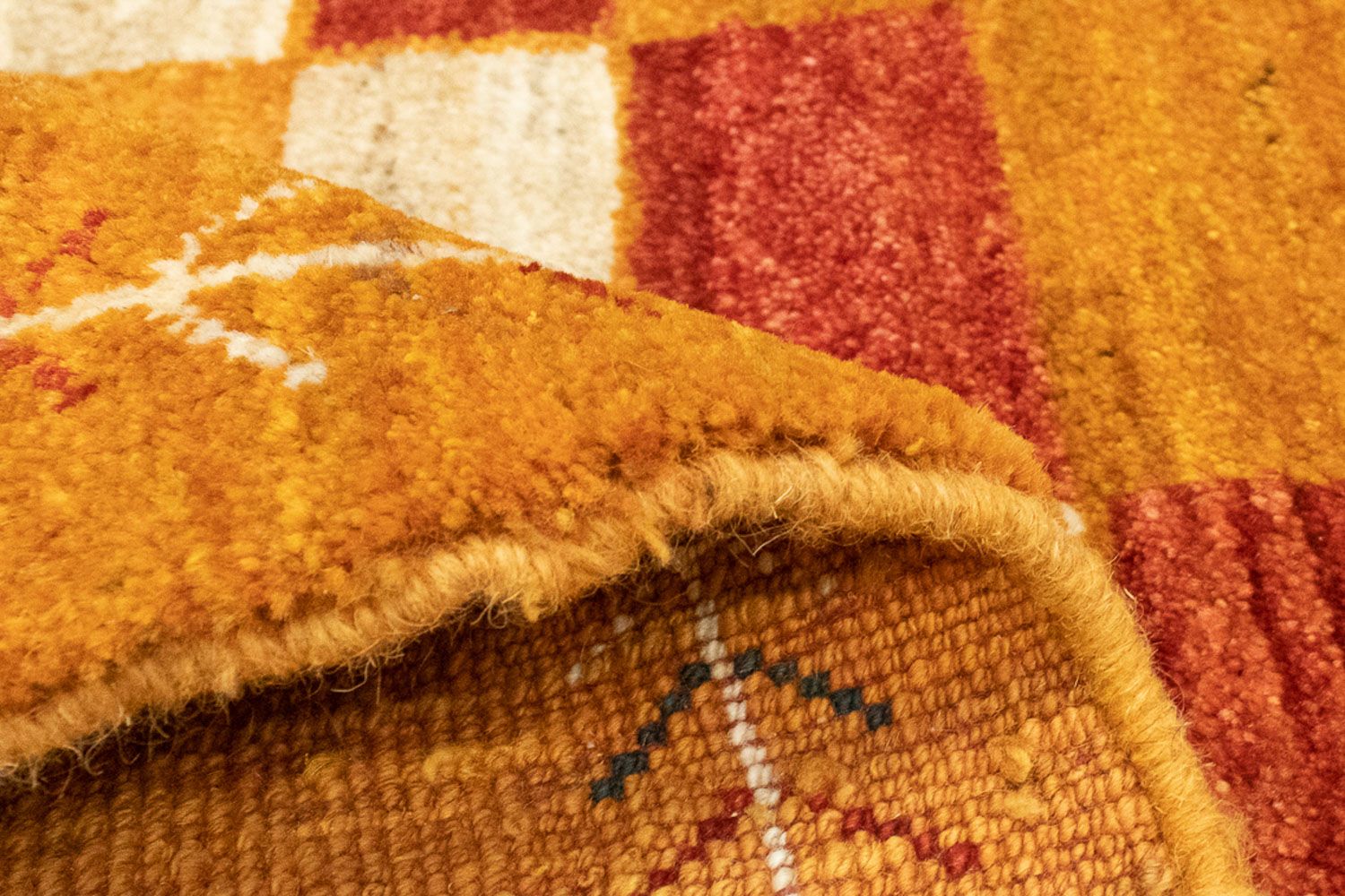 Tappeto Gabbeh - Persero - 146 x 103 cm - multicolore