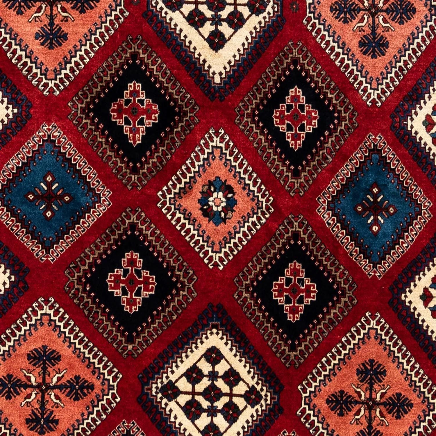 Tappeto Persero - Nomade - 290 x 252 cm - rosso scuro