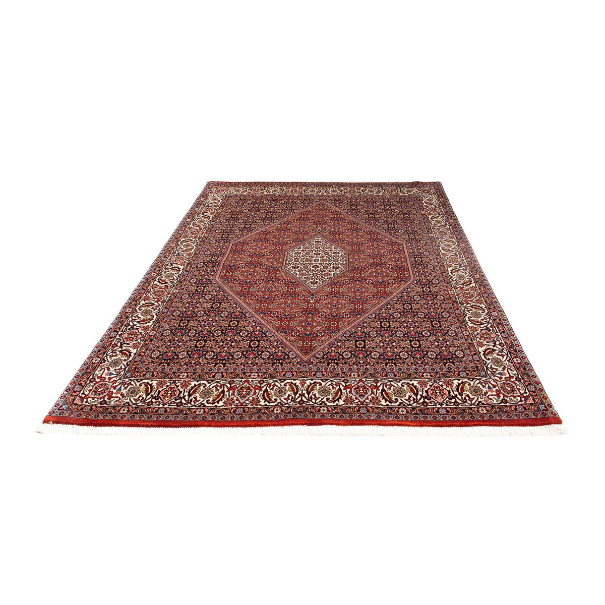 Tappeto Persero - Bidjar - 241 x 170 cm - rosso scuro