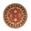 Tappeto Ziegler rotondo  - 248 x 239 cm - rosso scuro
