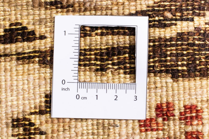 Tappeto Ziegler rotondo  - 248 x 239 cm - rosso scuro