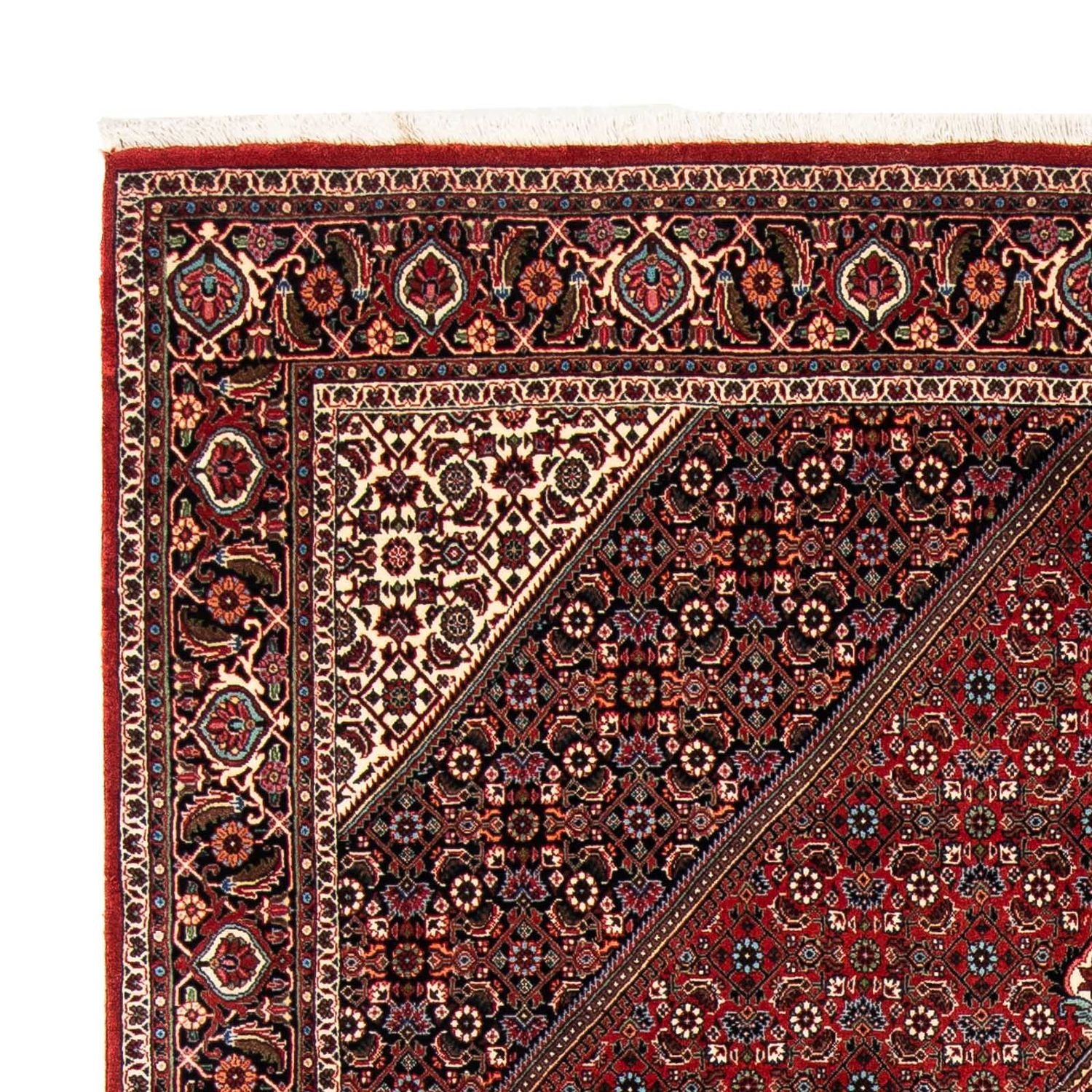 Tappeto Persero - Bidjar - 258 x 169 cm - rosso scuro