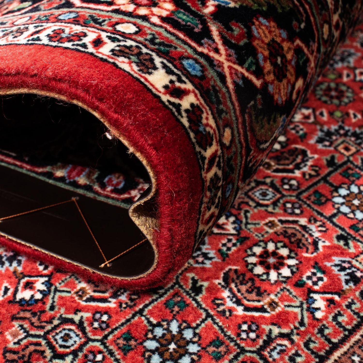 Tappeto Persero - Bidjar - 258 x 169 cm - rosso scuro