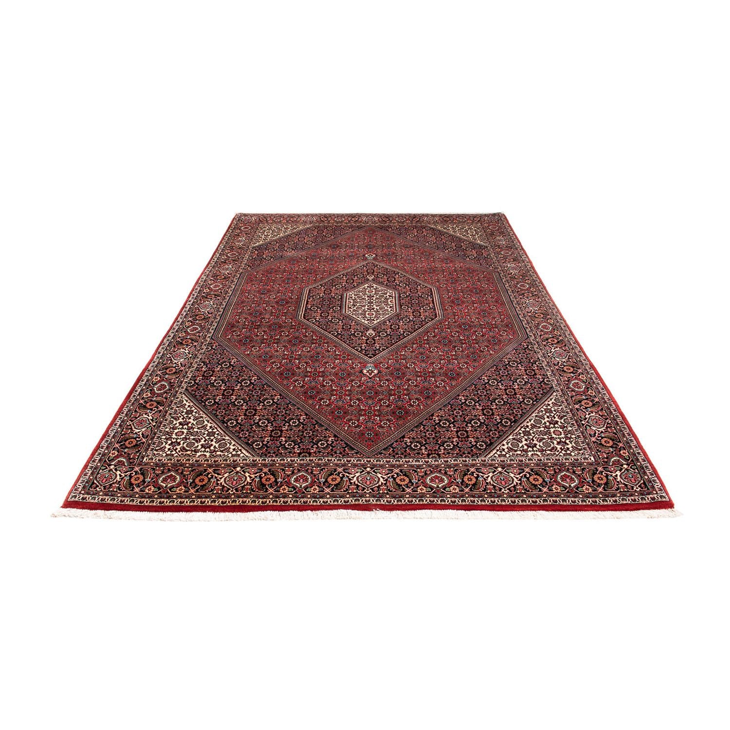 Tappeto Persero - Bidjar - 258 x 169 cm - rosso scuro