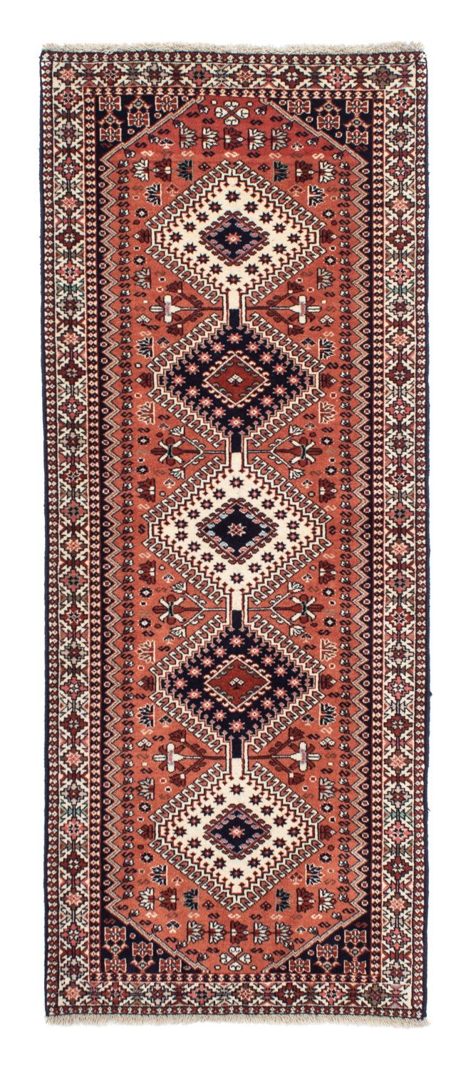 Tappeto corsia Tappeto Persero - Nomade - 202 x 81 cm - rosso chiaro
