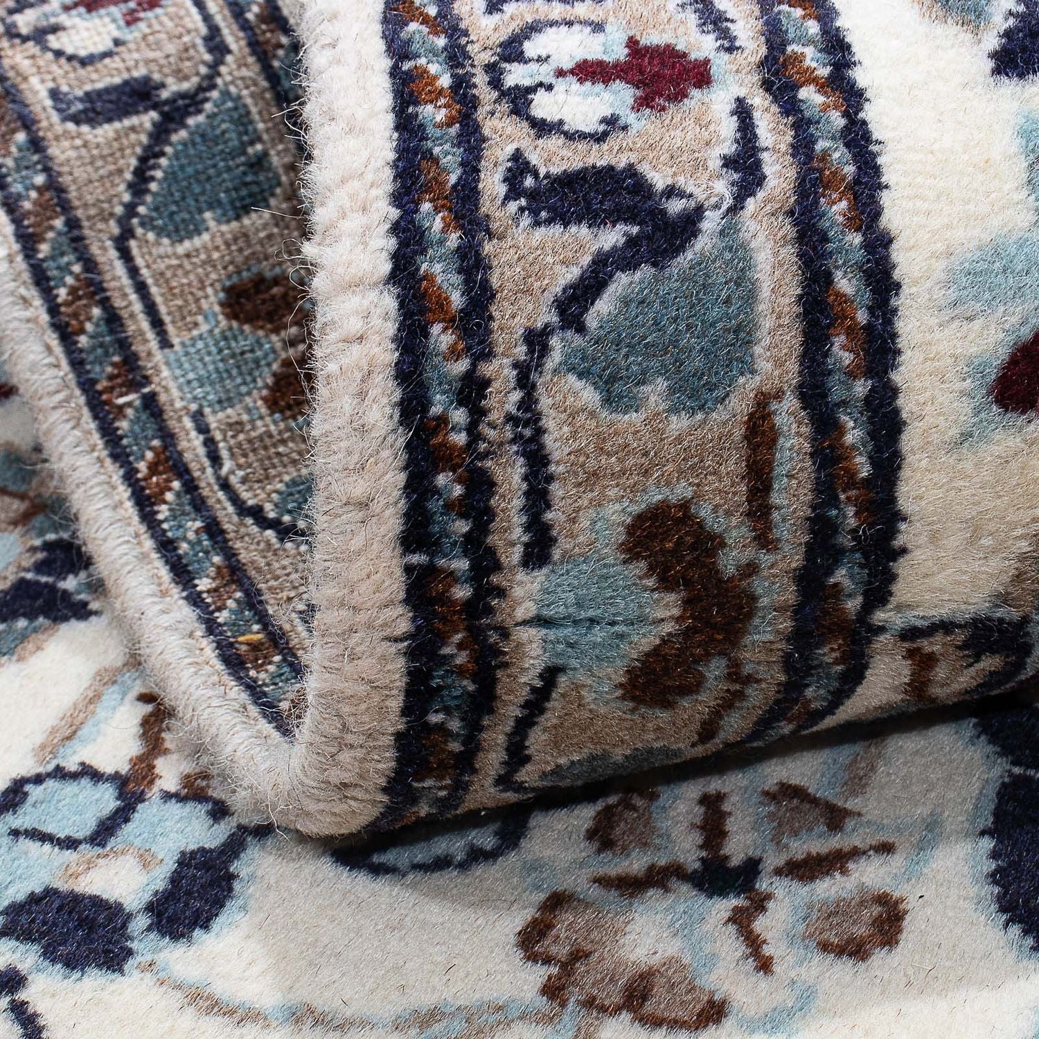 Tappeto Persero - Nain - Reale - 137 x 86 cm - beige
