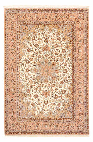 Tappeto Persero - Isfahan - Premio - 291 x 200 cm - marrone chiaro