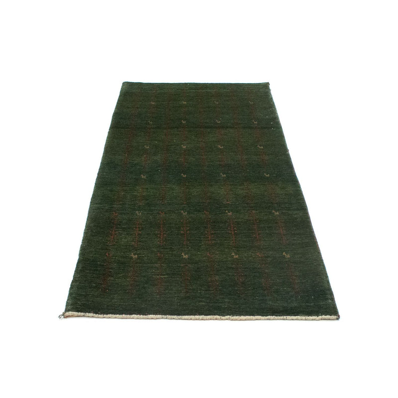 Tappeto corsia Tappeto Gabbeh - Loribaft Persero - 209 x 87 cm - verde