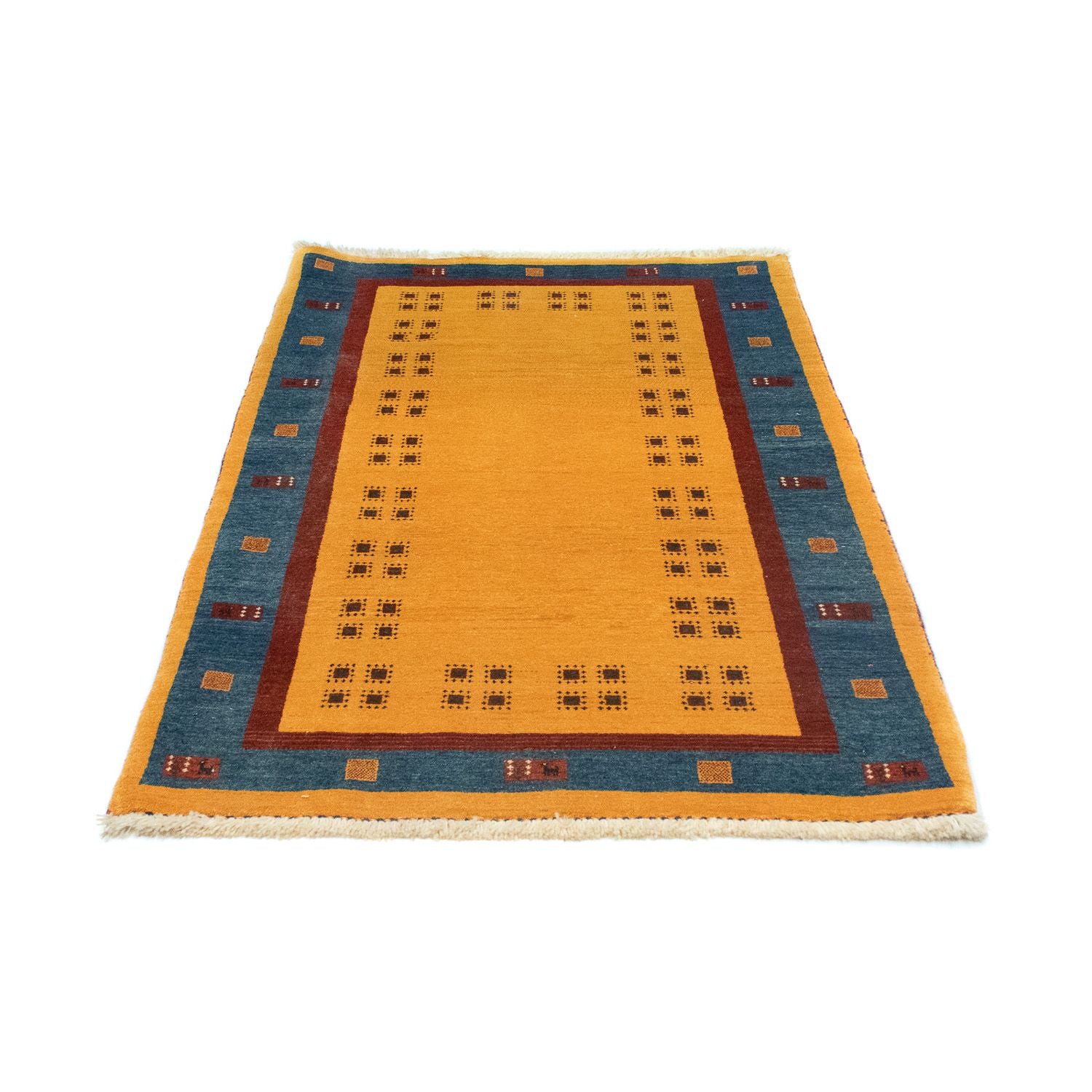 Tappeto corsia Tappeto Gabbeh - Loribaft Persero - 194 x 103 cm - oro