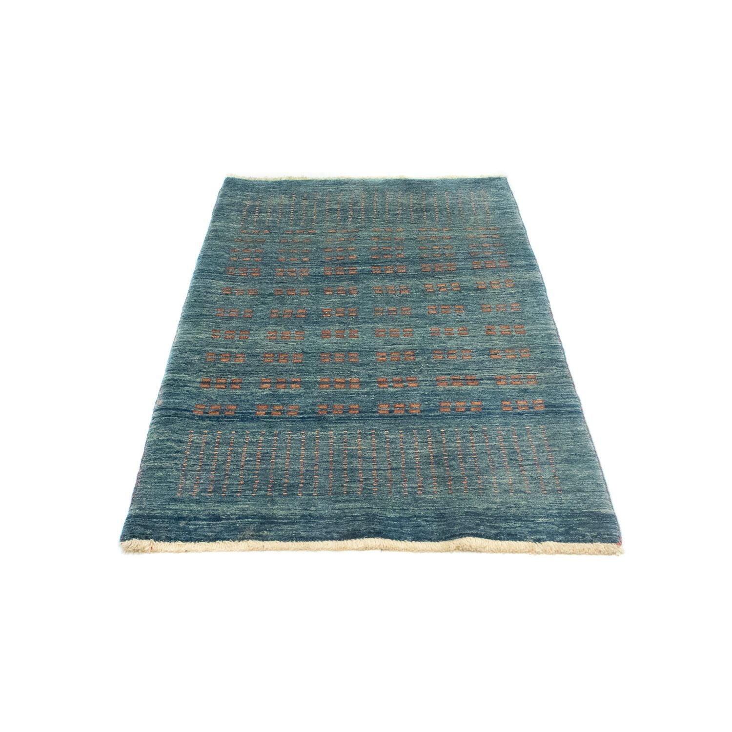 Tappeto corsia Tappeto Gabbeh - Loribaft Persero - 188 x 86 cm - blu