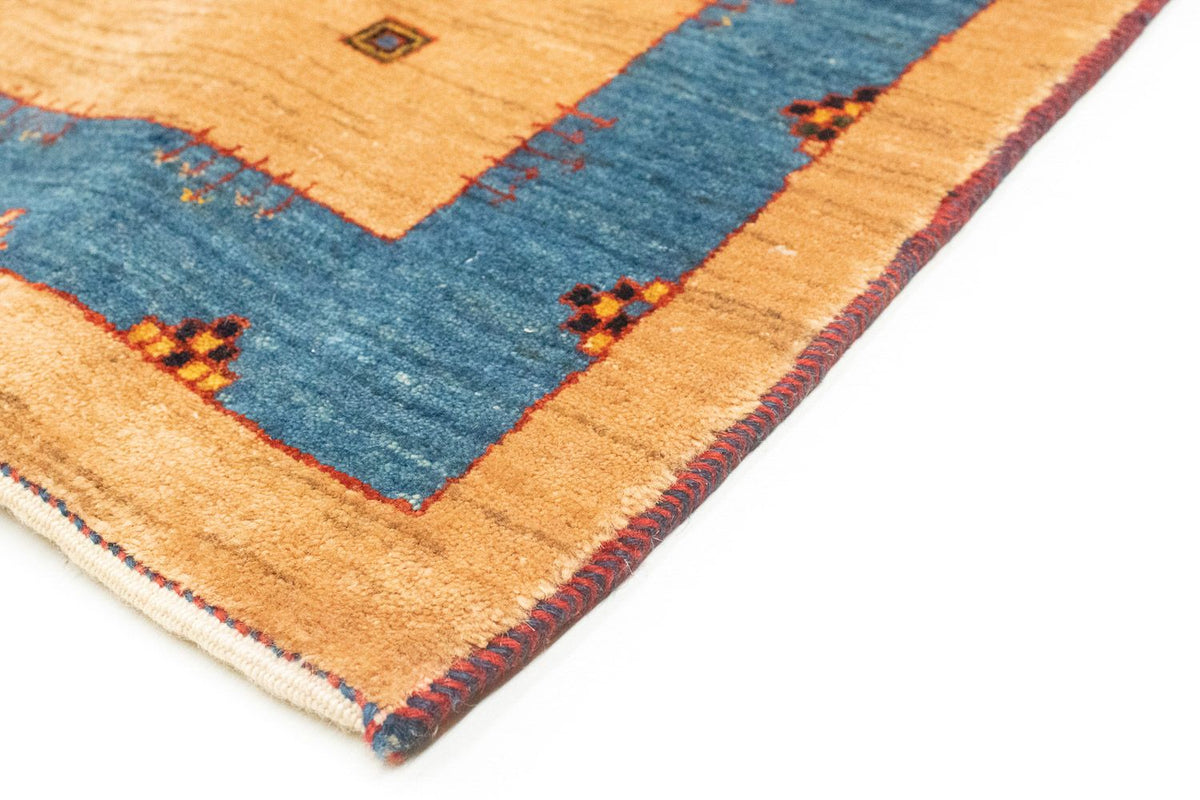 Tappeto corsia Tappeto Gabbeh - Loribaft Persero - 300 x 85 cm - marrone chiaro