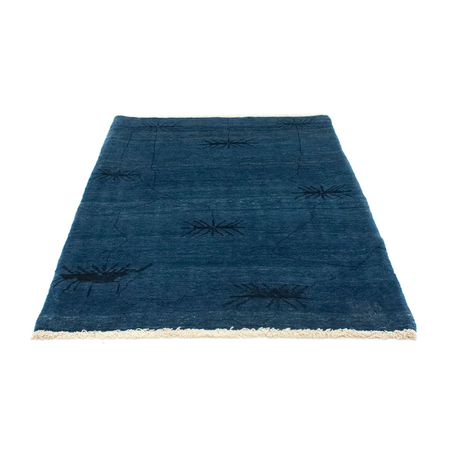 Tappeto Gabbeh - Loribaft Persero - 150 x 102 cm - blu scuro