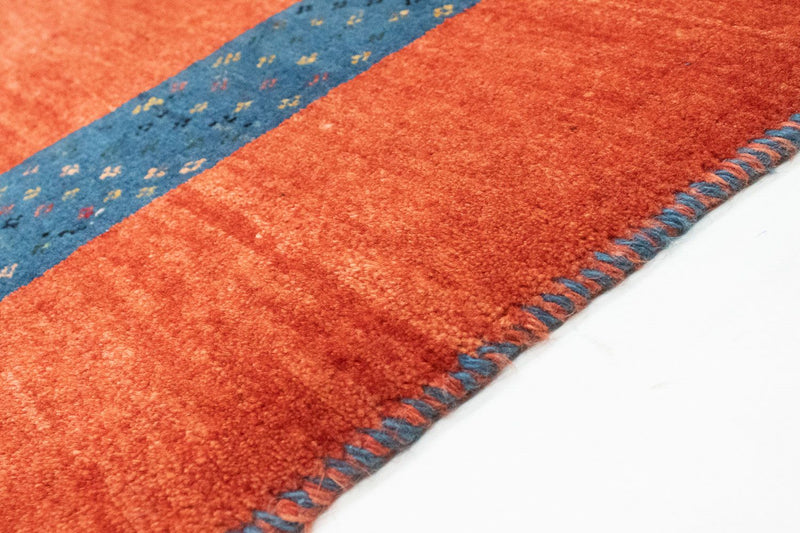 Tappeto Gabbeh - Loribaft Persero - 210 x 142 cm - rosso
