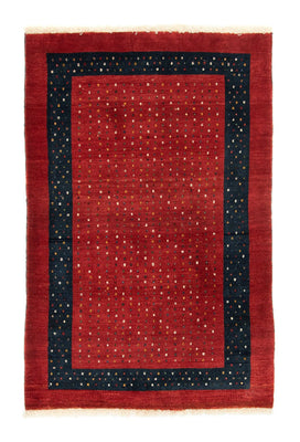 Tappeto Gabbeh - Loribaft Persero - 155 x 103 cm - rosso