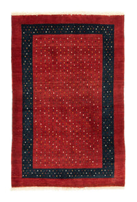 Tappeto Gabbeh - Loribaft Persero - 155 x 103 cm - rosso