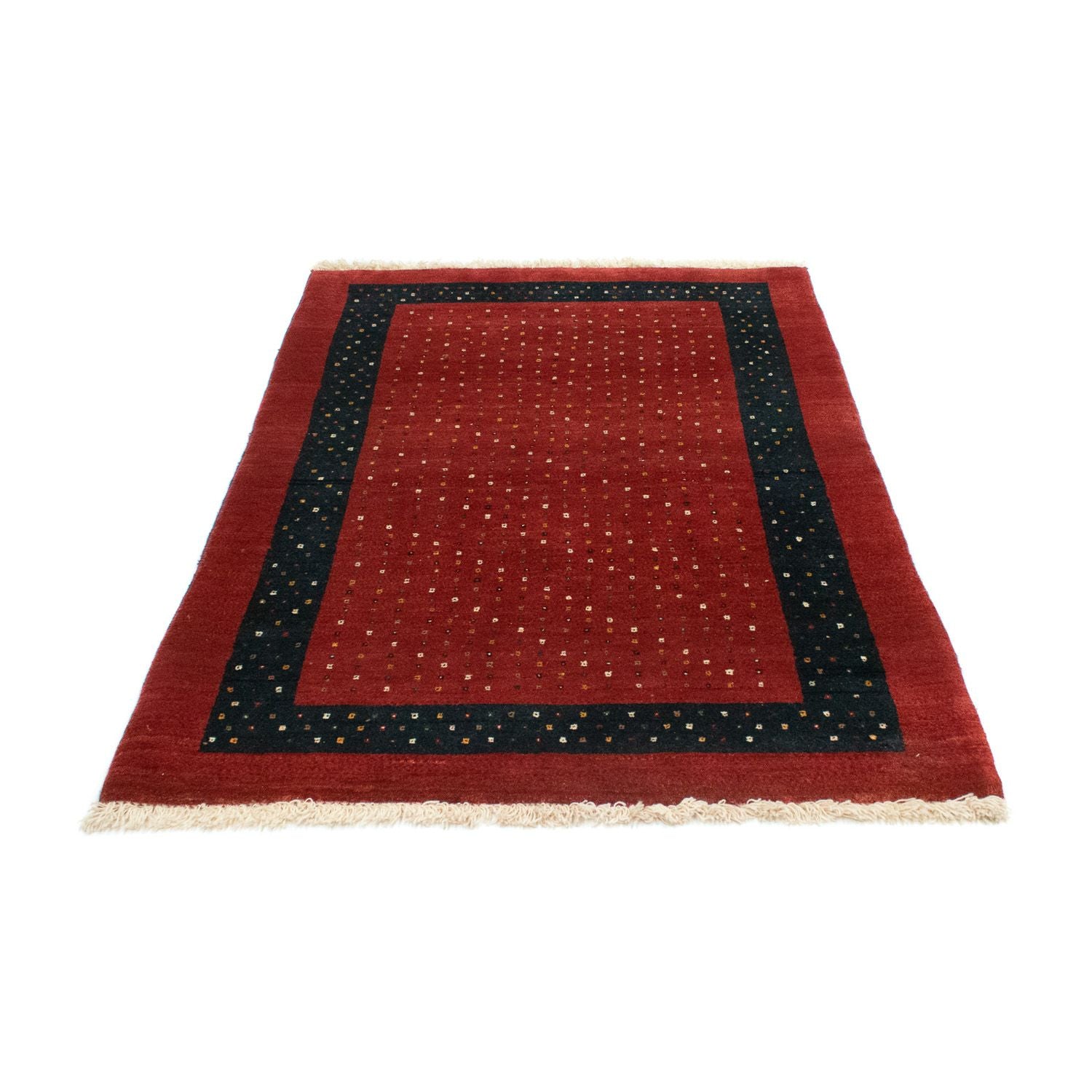 Tappeto Gabbeh - Loribaft Persero - 155 x 103 cm - rosso
