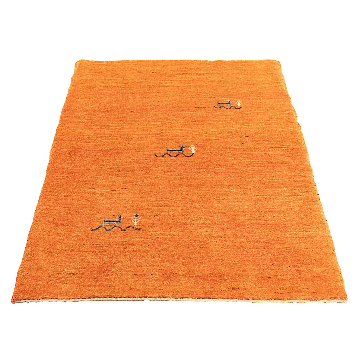 Tappeto Gabbeh - Loribaft Persero - 130 x 80 cm - ruggine